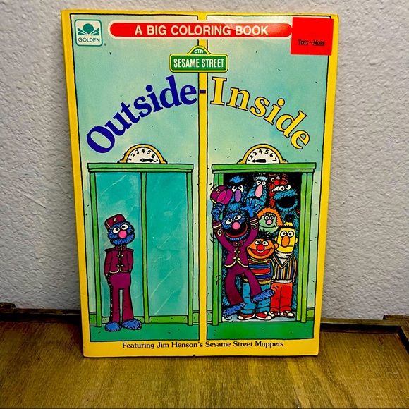 Other - Vintage Sesame Street Coloring Book